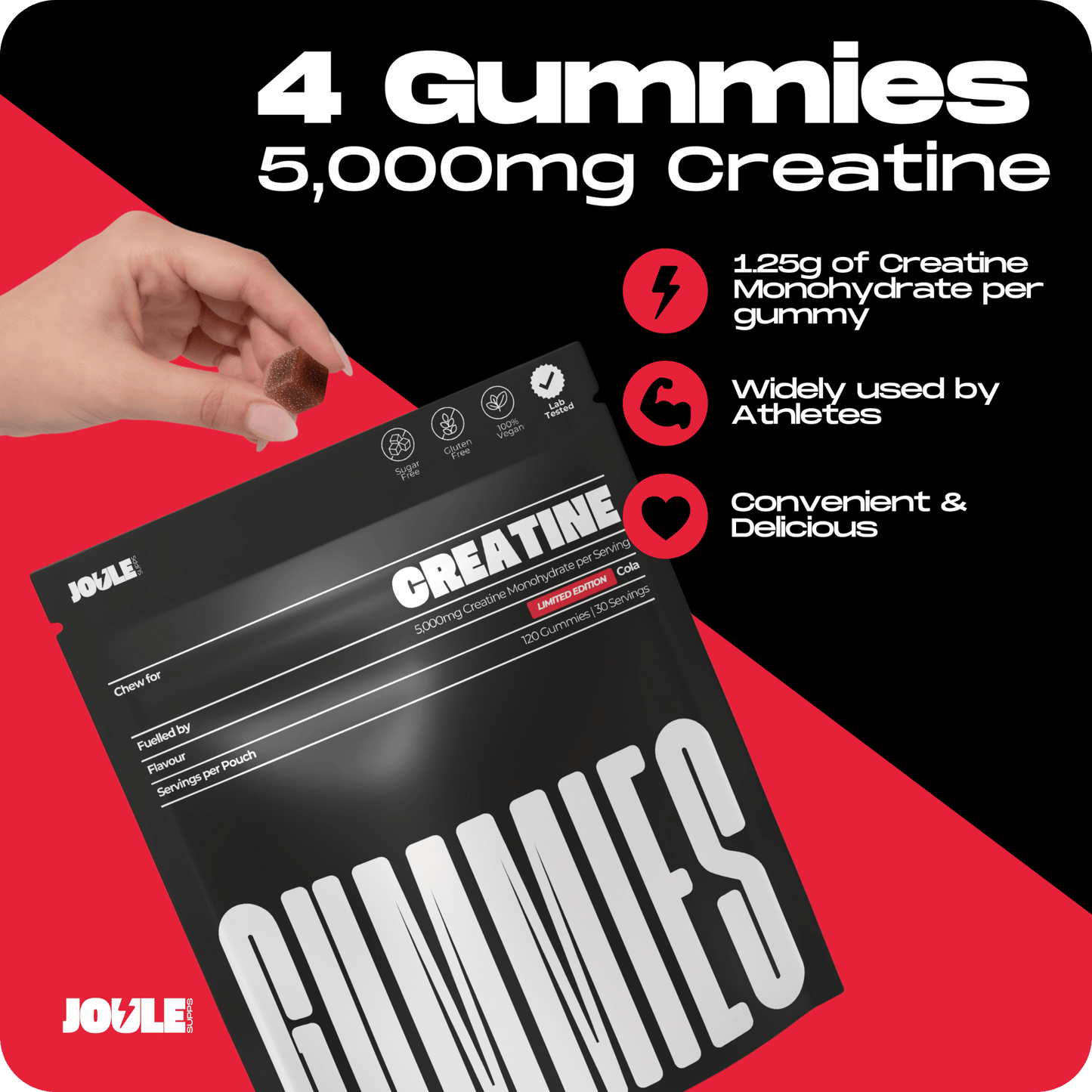 Cola Creatine Gummies