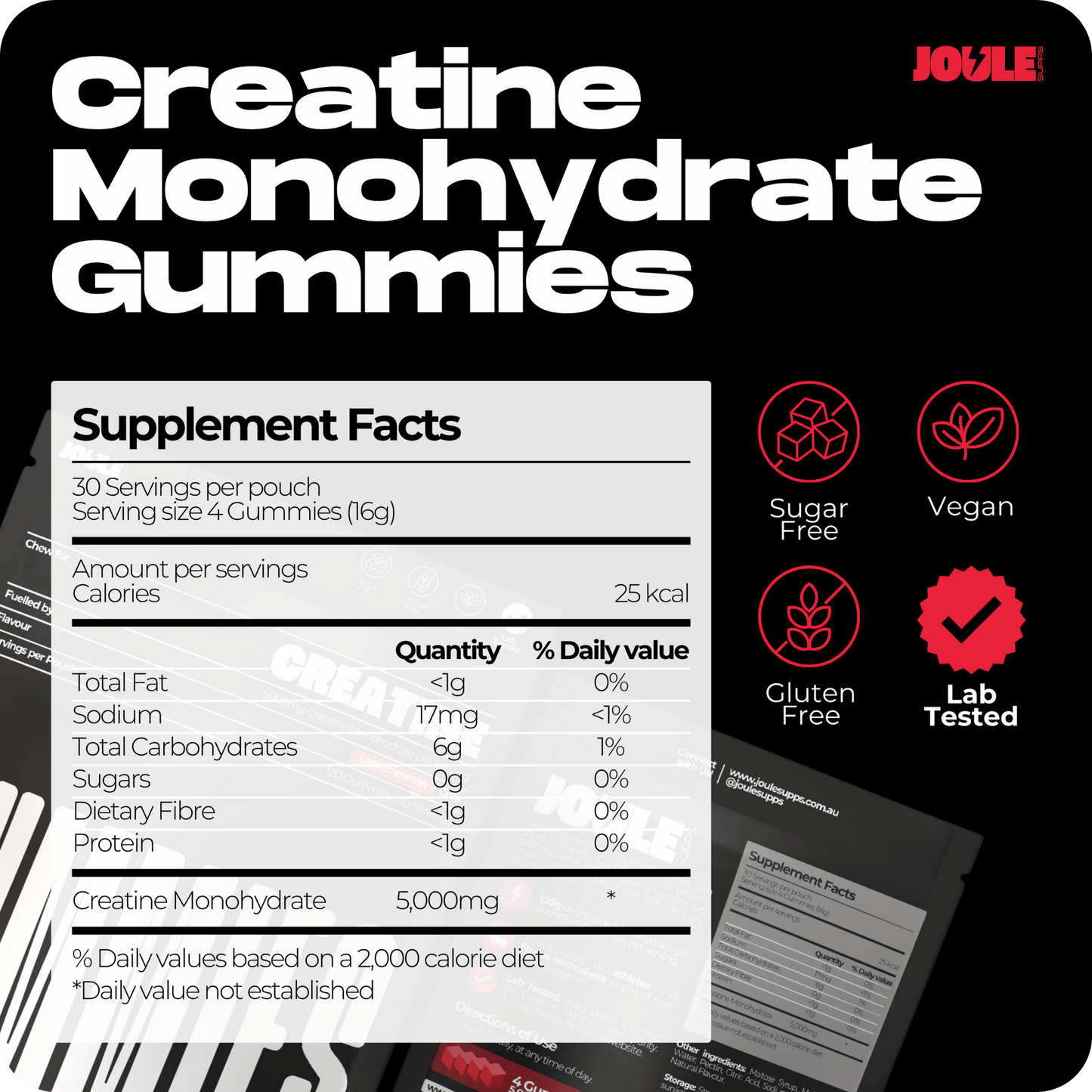 Cola Creatine Gummies