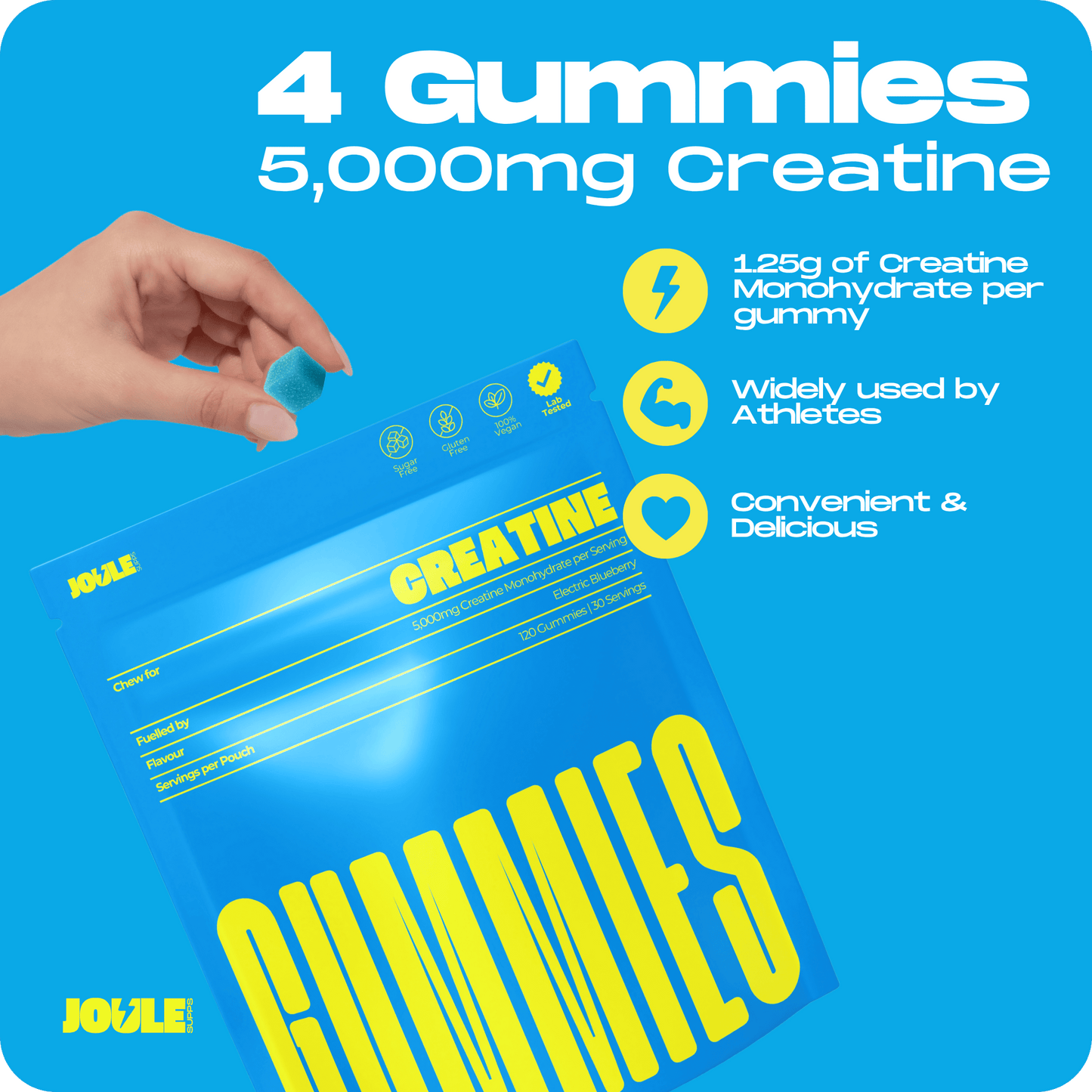 Blueberry Creatine Gummies