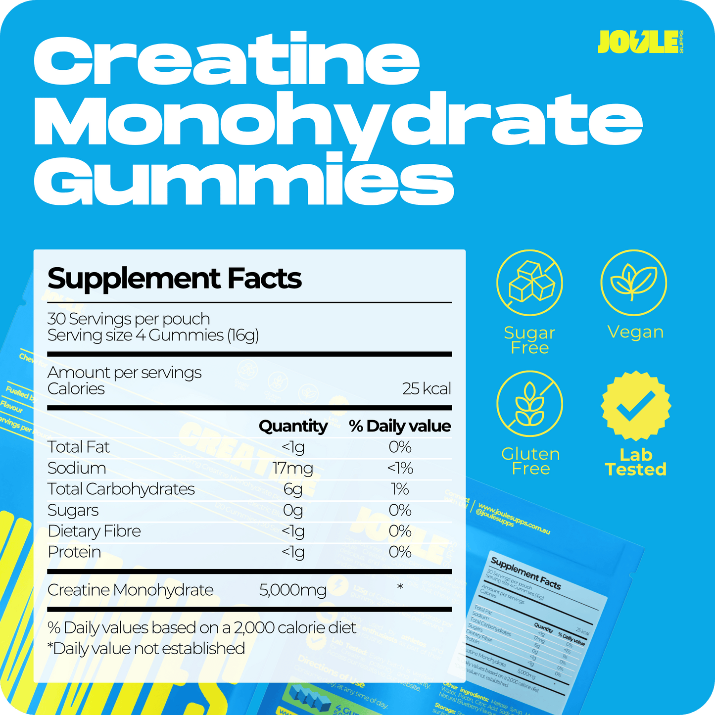 Blueberry Creatine Gummies