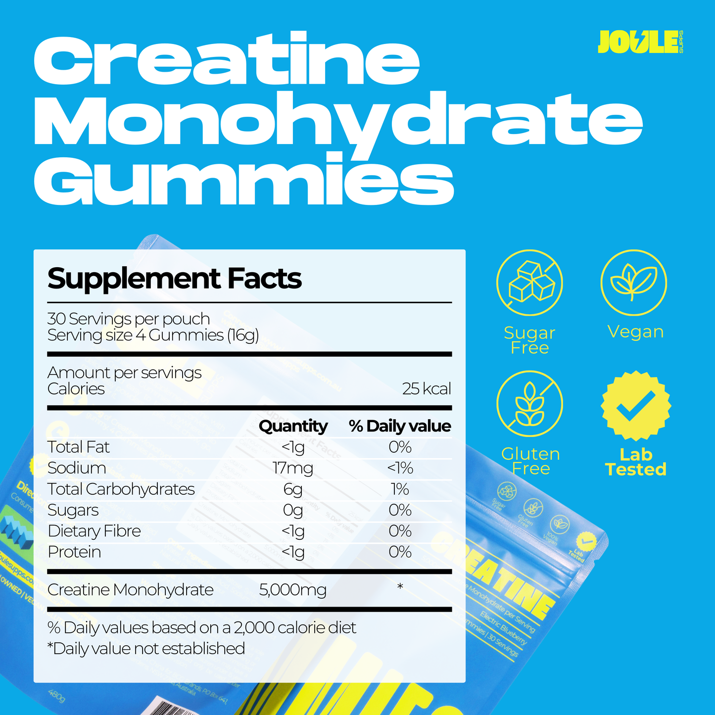 Blueberry Creatine Gummies